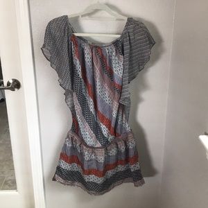 Gypsy05 patchwork mini dress